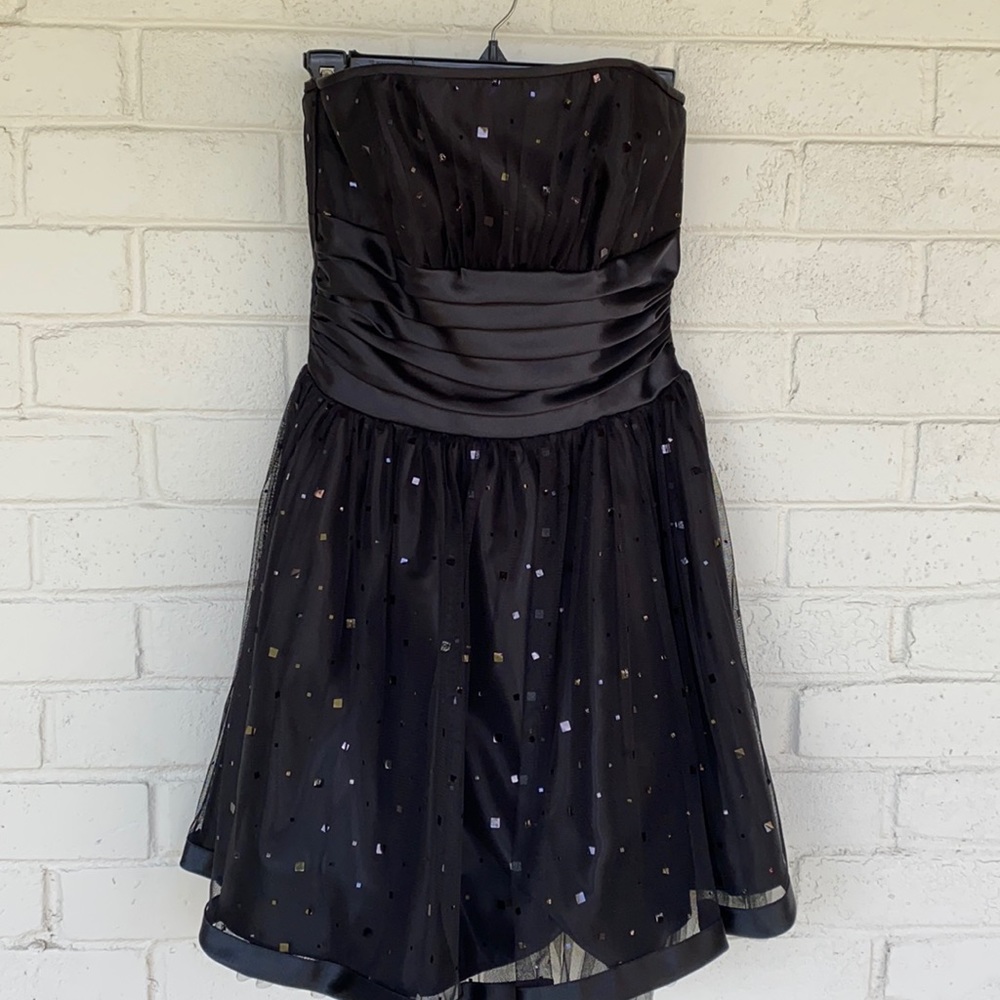 Vintage Jessica McClintock For Gunne Sax Dress in Black